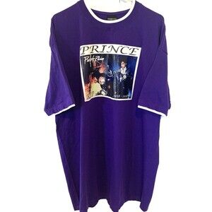 Tough City Prince Purple Rain TShirt Unisex USA 2XL Purple R.I.P. 1958-2016 New